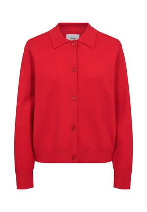 Nümph, NUMARTA POLO CARDIGAN - Gilet - goji berry