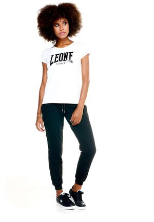 LEONE 1947, WOMAN BONDED PANTS GREYSS - Pantalon de survêtement - black