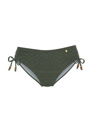 Badehose Slip - oliv
