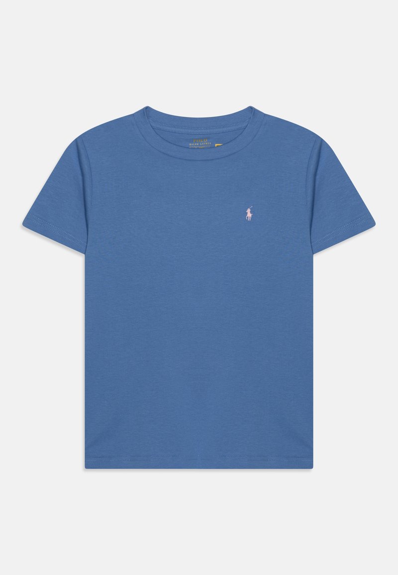 Polo Ralph Lauren COTTON JERSEY CREWNECK TEE - Jednoduché tričko - new england blue/pink
