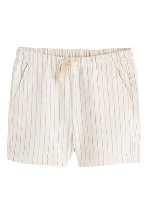 Next, REGULAR FIT - PULL ON - Shorts - ecru stripe