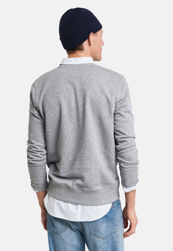 SHIELD NECK - Sweatshirt - grau2