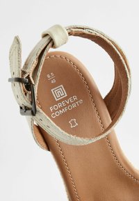 Next FOREVER COMFORT  - High Heel Sandalette - bone