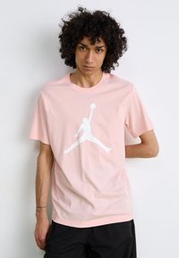 Jordan JUMPMAN CREW - Triko s potiskem - legend pink/white
