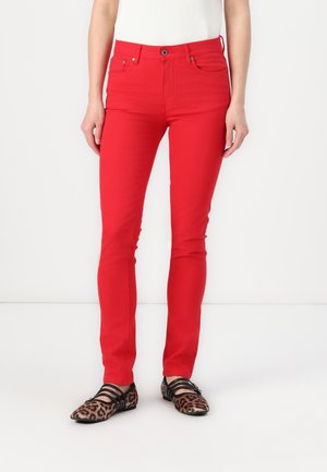MID RISE THELMA - Slim fit -farkut - red