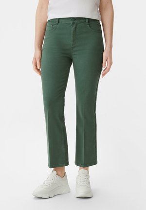 TWILL - Jeans a zampa - petrol