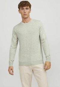 Jack & Jones JPRMARK CREW NECK - Pullover - pure cashmere