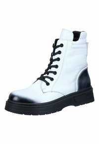 Manitu Plateaustiefelette - weiß