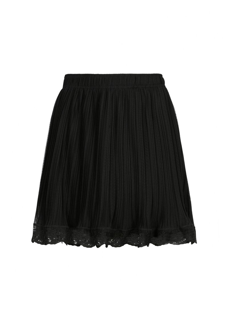 AllSaints A-lijn rok zwart AllSaints A-lijn rok zwart