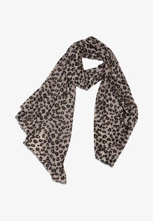 CASH-MERE LEOPARD - Sciarpa - weiss