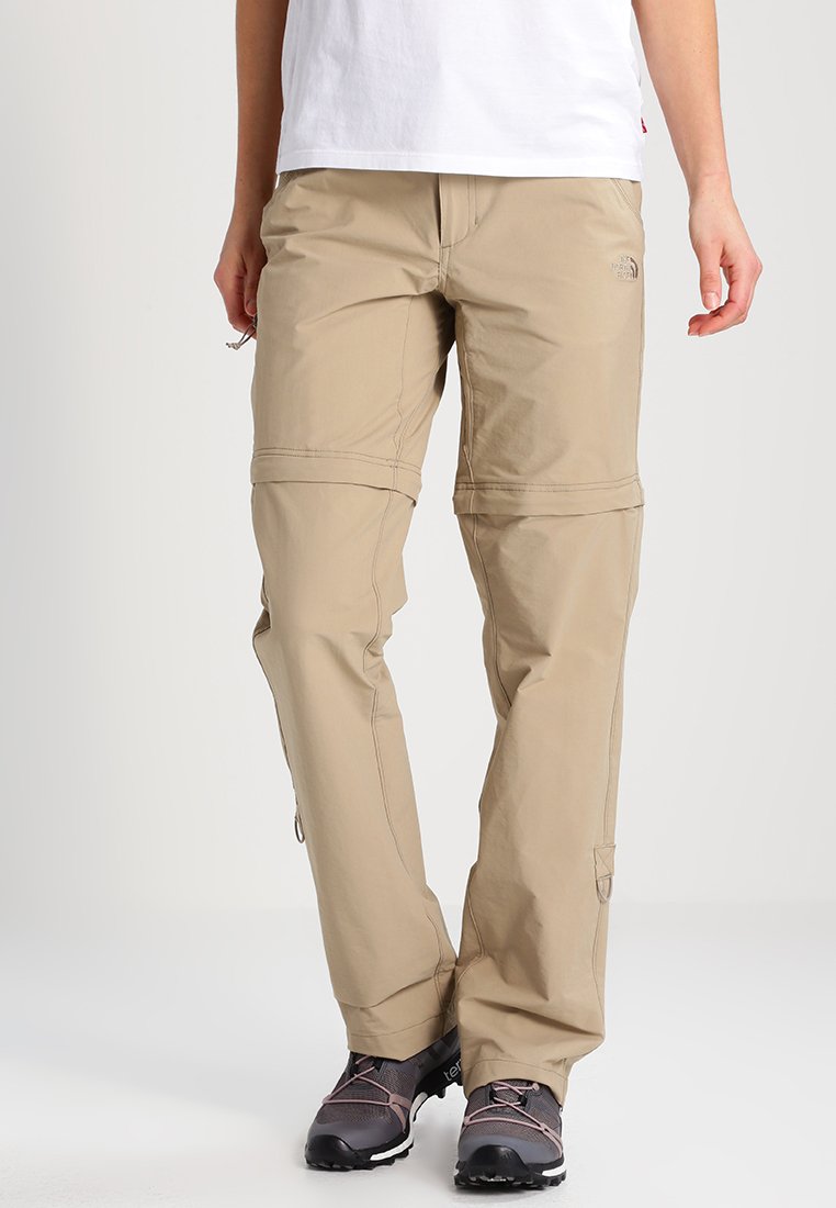 The North Face EXPLORATION CONVERTIBLE PANT - Pantalones montañeros largos  - dune beige/beige - Zalando.es