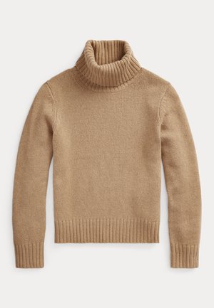 Polo Ralph Lauren, WOOL TURTLENECK SWEATER - Jersey de punto - collection camel melange