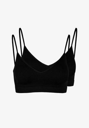 2 PACK - Bustier - black