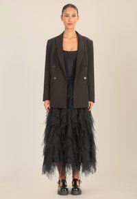 Apart Falda acampanada - schwarz