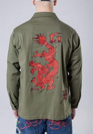 NU DRAG BACK SURPLUS  - Skjorter - washed khaki