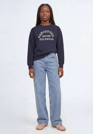JJXX, BARREL FIT JEANS JXFUJI BARREL R200 DNM GRL BN BARREL FIT JEANS GIRLS - Jeans Relaxed Fit - blue denim