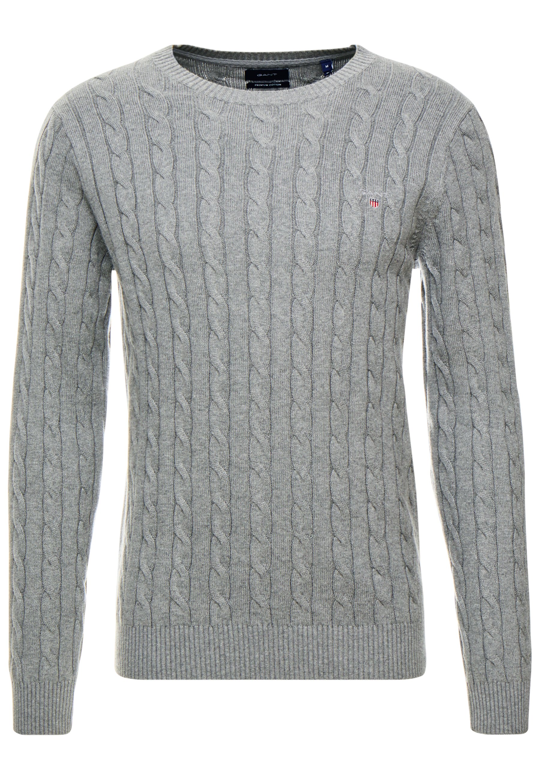 GANT CABLE CREW Trui dark grey melange Zalando.nl Truien van GANT: Nu tot −33% | Stylight