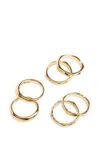 GEMISCHTE IM 6-ER PACK - Sõrmus - gold coloured