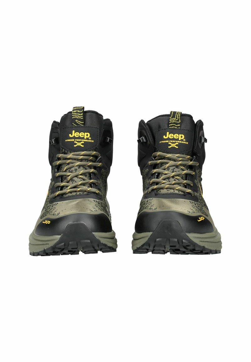Scarpe Da Trekking Grisport Unisex - Pelle Scamosciata Oliva, Impermeabili Gritex, Suola Antiscivolo, Comode Per Outdoor