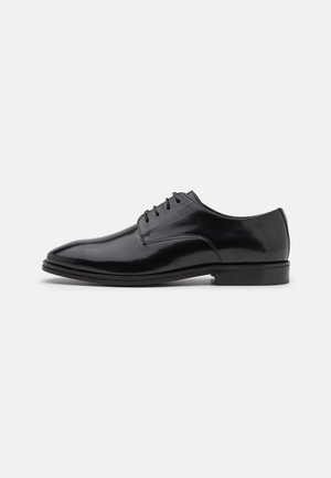 LEATHER - Derbies - black