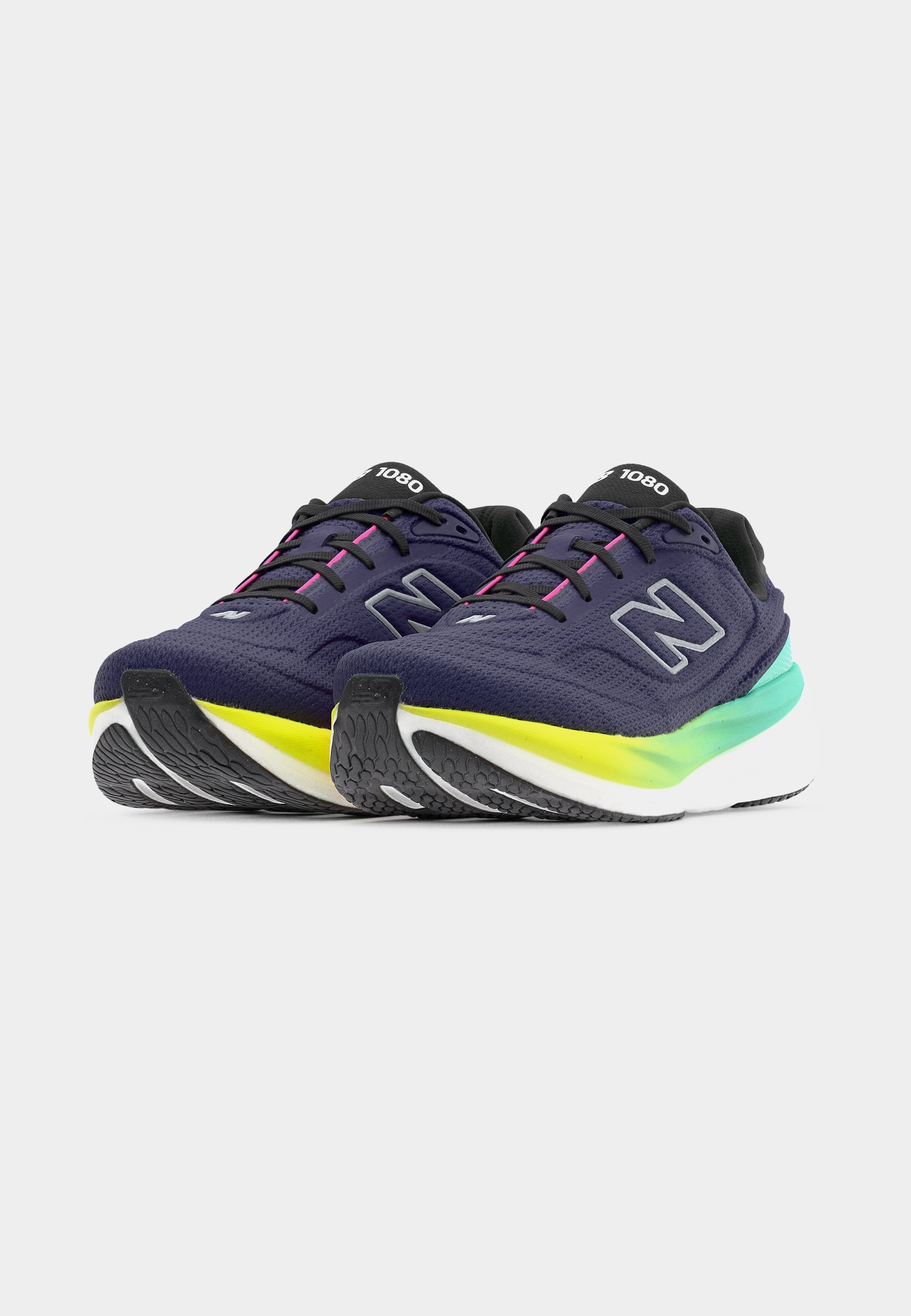 New Balance 1080V15 - Road running shoes - sea salt silver