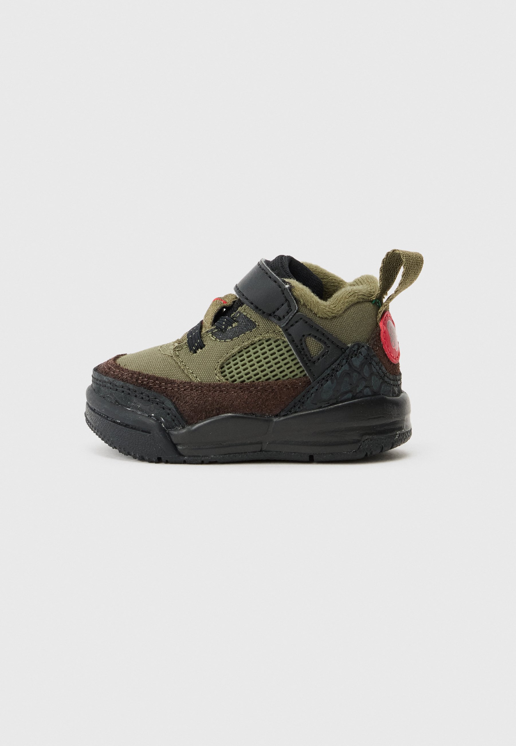 Jordan SPIZIKE LOW V2 UNISEX - Baby shoes - med olive/university 