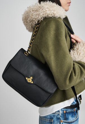 ANITA CHAIN SHOULDER BAG  - Sac bandoulière - black