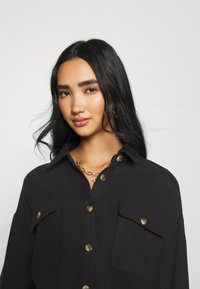 Noisy May NMFLANNY LONG SHACKET - Giacca leggera - black