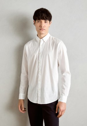 FINE BEDFORD GARMENT DYED - Shirt - white