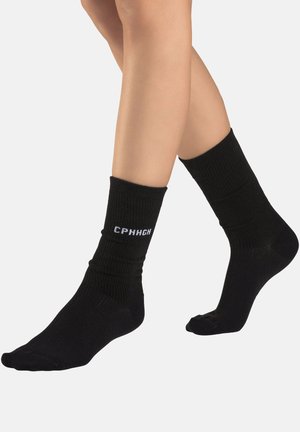 Copenhagen Studios, WITH EMBROIDERY UNISEX 3 PACK - Socks - schwarz