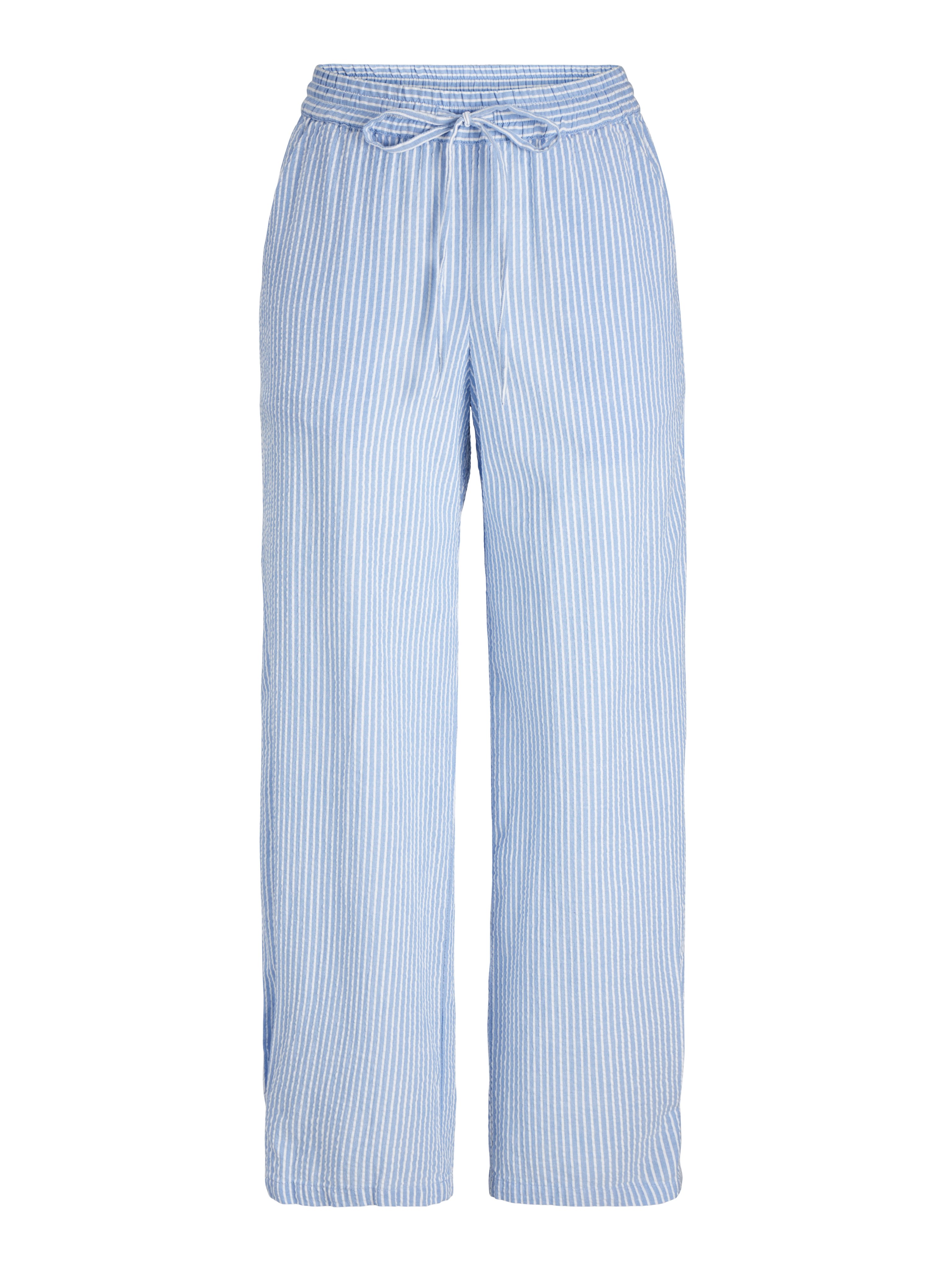 【oan】Brew Wide Light Blue Pants WRINKLE EFFECT WIDE LEG PANTS - Light blue | ZARA Canada