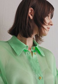 A.W.A.K.E. MODE ORGANDY - Chemisier - green