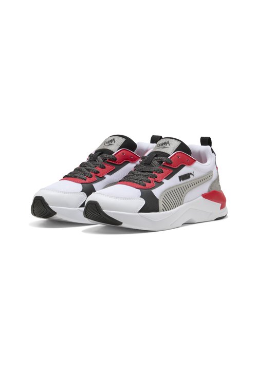 PUMA X-RAY 3 MID 90S SNEAKERS UNISEX - Trainers - white-gray echo-for all time red — foto 2