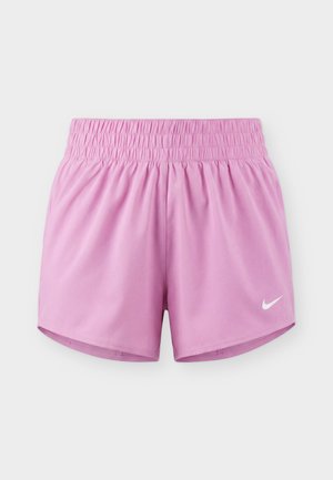 Nike Performance, W NK ONE DF MR 3IN BR SHORT - Korte broeken - light magenta/white