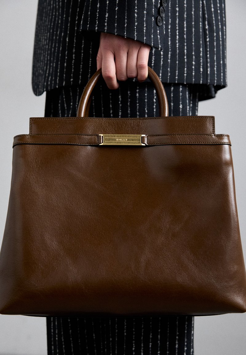 Bally DECO' DAILY - Ručna torba - marron glace