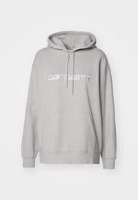 HOODED - Mikina - basalt/white