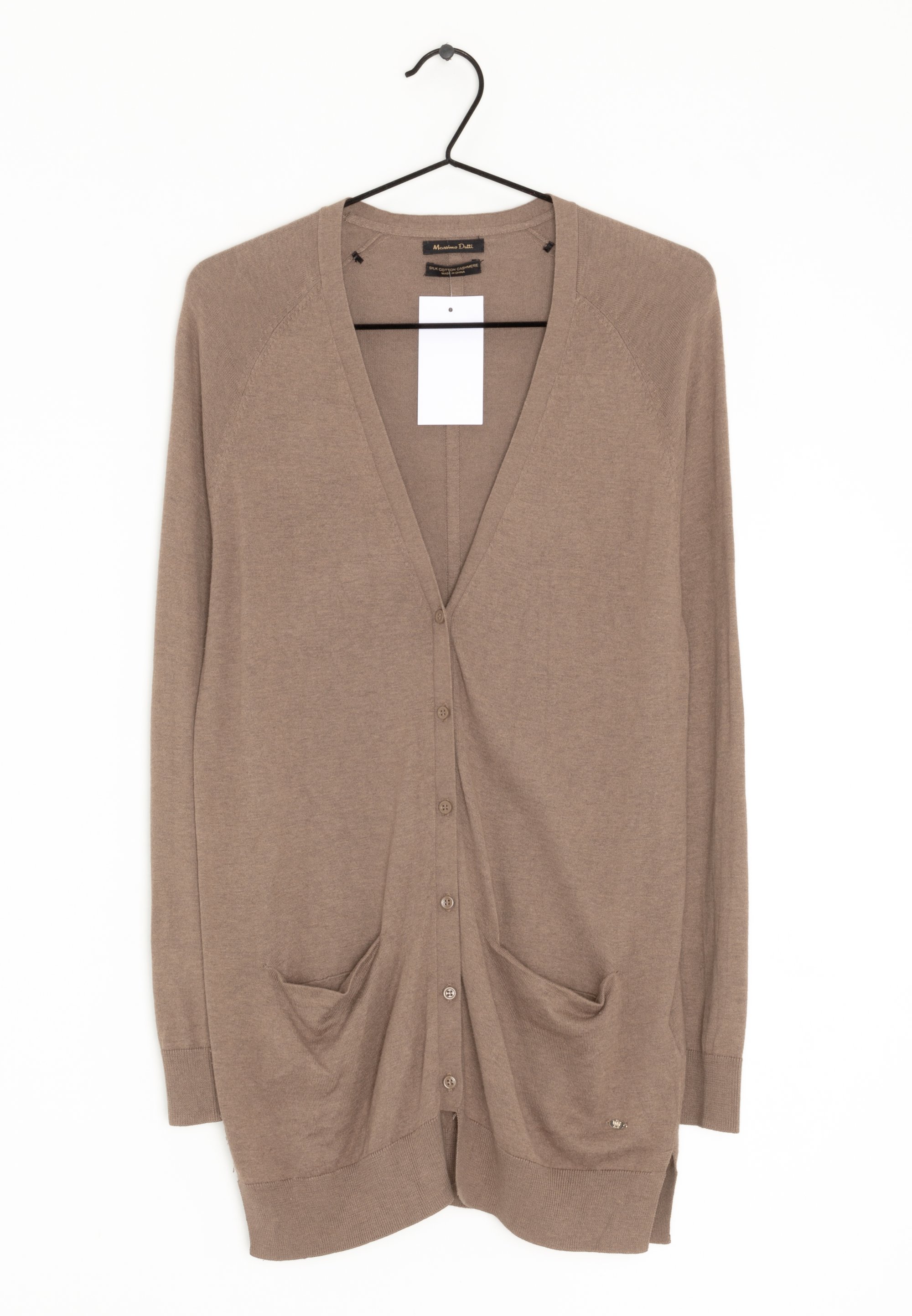 Massimo Dutti Cardigan brown/mottled light brown (Pre-owned