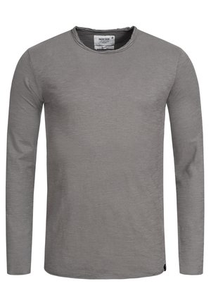 INDICODE JEANS, LONGSLEEVE WILLBUR - Maglietta a manica lunga - iron