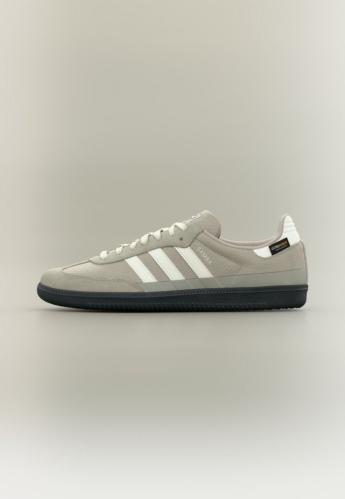adidas SAMBA OG UNISEX - Trainers - alumina/off white/hi res blue Grey/White/Blue