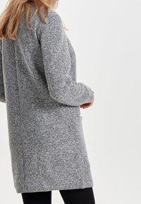 JDY Abrigo corto - mottled light grey