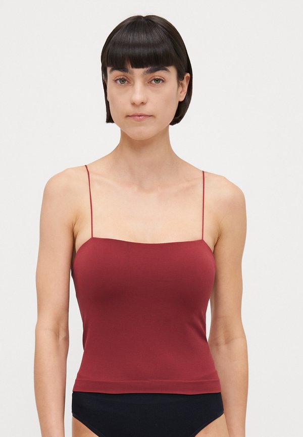 ONLBELLA SEAMLESS PADDED  - Undershirt - ruby wine