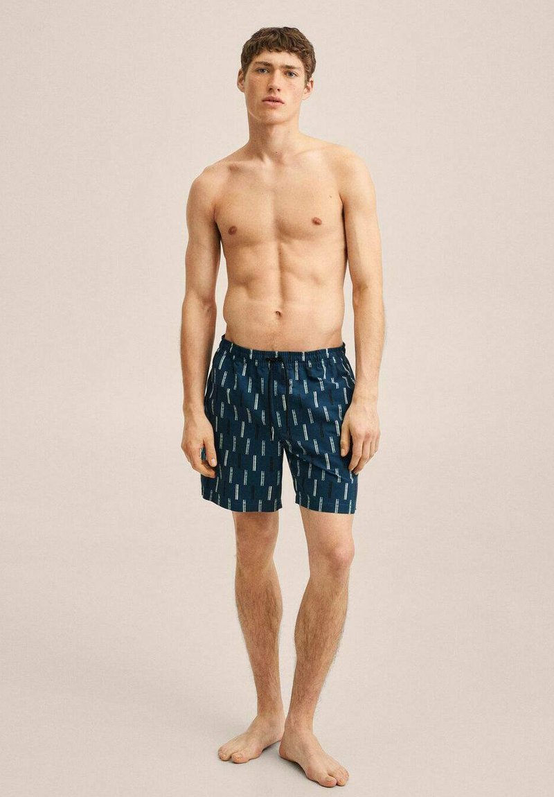 Herren Badehosen | Mango XARRACA Badeshorts petrol blauw/dunkelblau - MW07562 Herren Badehosen | Mango XARRACA Badeshorts petrol blauw/dunkelblau - MW07562