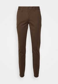 Não selecionado, dark brown