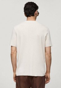 Mango T-shirt basic - sand
