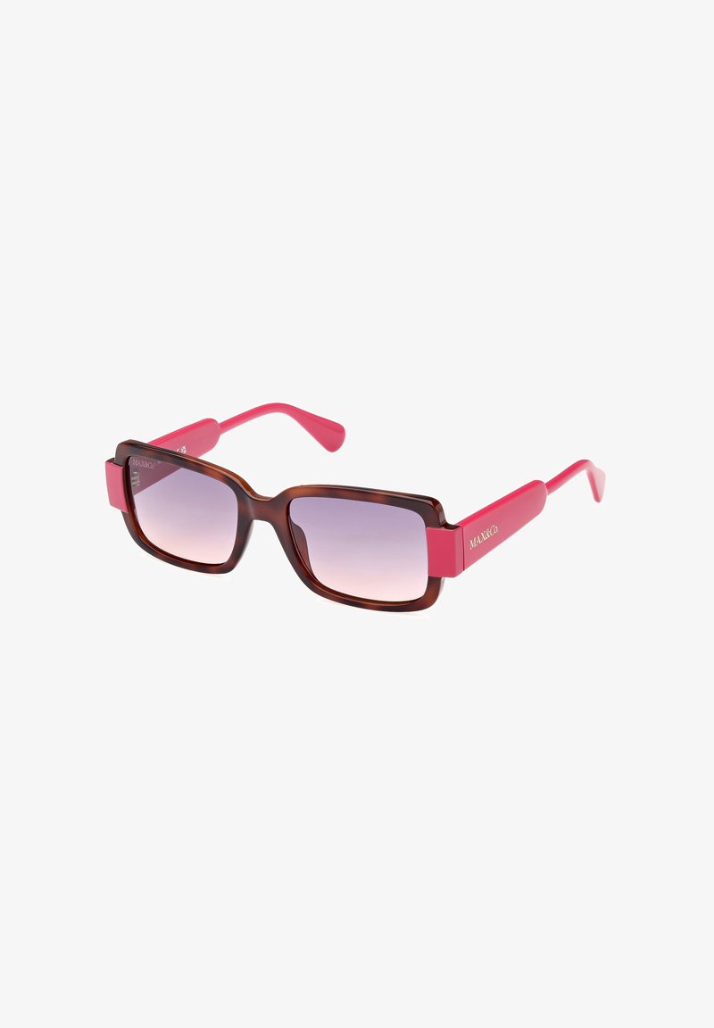 MAX&Co. SOLE IN INIETTATO - Lunettes de soleil - marrone chiaro blu sfumato