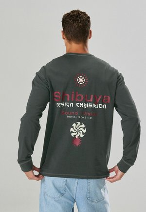 REGULAR FIT GRAPHIC - Ilgarankovis viršutinės dalies drabužis - black