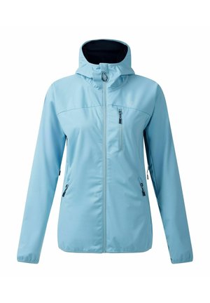 Regatta, REGATTA LEXAN III SOFTSHELL WATERPROOF HOODED JACKET SOFTSHELL JACKETS - Softshelljas - nordic blue