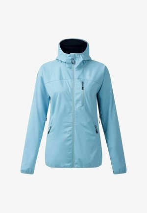 Regatta, REGATTA LEXAN III SOFTSHELL WATERPROOF HOODED JACKET SOFTSHELL JACKETS - Chaqueta softshell - nordic blue