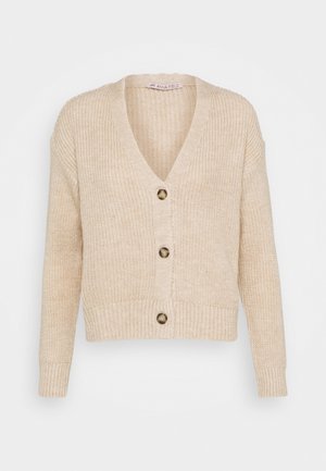 SOFT CARDIGAN - Cardigan - beige
