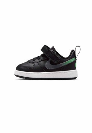 Nike Sportswear NIKE SPORTSWEAR BABY & TODDLER SHOES NIKECOURT BOROUGH LOW - Chaussures premiers pas - black smoke grey white illusion green